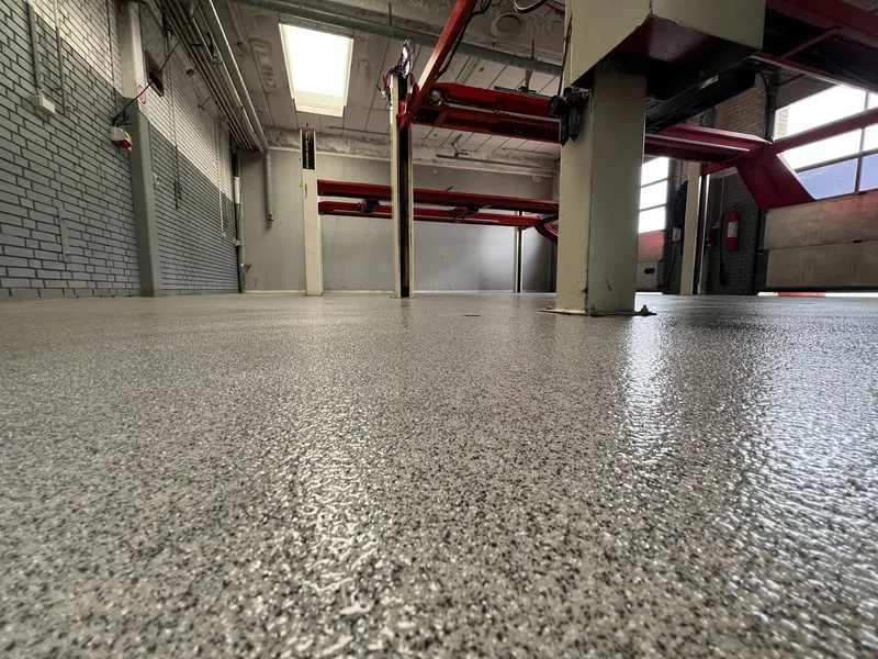 Epoxygulv udført af TB Quartz